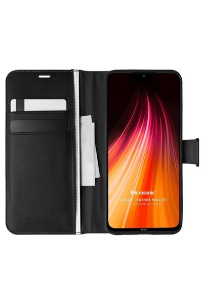 piblue حافظة هاتف Xiaomi Redmi Note 8 مع غطاء حامل وحماية باللون الأسود