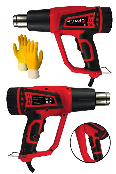 Millian Italy Technology Yüksek Direnç 4200 W Otomatik Korumalı Sıcak Hava Ta...