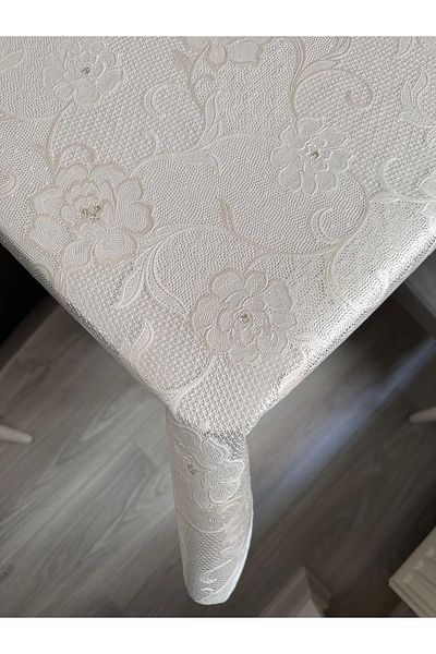 LİMAY Japanese Tablecloth - Waterproof - Wipeable - Washable - Stain Resistant - Shiny PVC