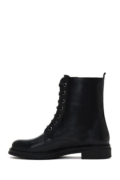 Derimod Women's Leather Zippered Boots