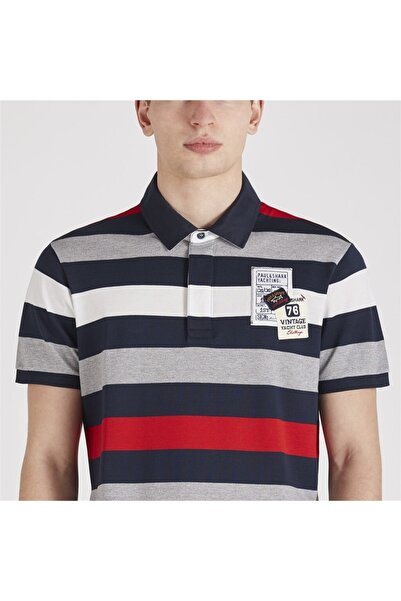 PAUL&SHARK Men's Knitted Polo Shirt C.wCotton