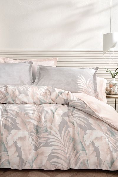 Yataş Beatrice Double Satin Duvet Cover Set - Powder