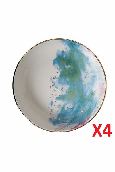 Porland Cosmos Pattern Bowl 17cm 415cc 4 in 1 L04alm003445