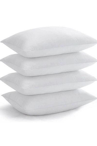 RevuBaby 50x70 Silicone Pillow Family Pillow Microfiber Antiallergic 950gr 4 Pieces