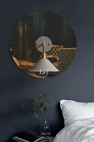 Decorita Sconce Mirror| Flat Mirror| Diameter50cm