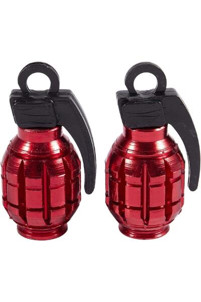 motobisikletim El Bombası Sibop Kapağı [2 Adet] Alüminyum Karışık Renk