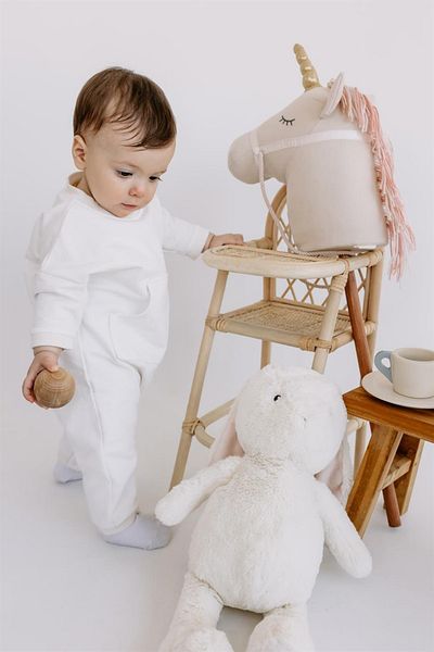 yobebek Baby Boy Girl Jumpsuit Elephant Color