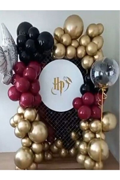 party mix Harry Potter Balon Ziinciri Harry Potter Doğum Günü Konsepti Balon