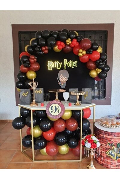 party mix Harry Potter Balon Ziinciri Harry Potter Doğum Günü Konsepti Balon