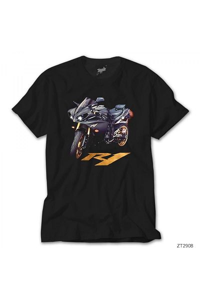 Z zepplin Tricou negru Yamaha R1