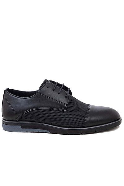CONTEYNER 33631 Μαύρα Ορθοπεδικά Ανδρικά Κλασικά Casual Παπούτσια