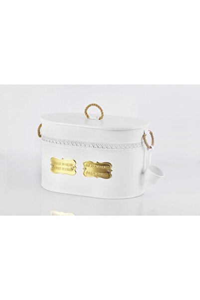 Yıldıray Metal Metal Bölmeli Çamaşır Bulaşık Deterjan Kovası