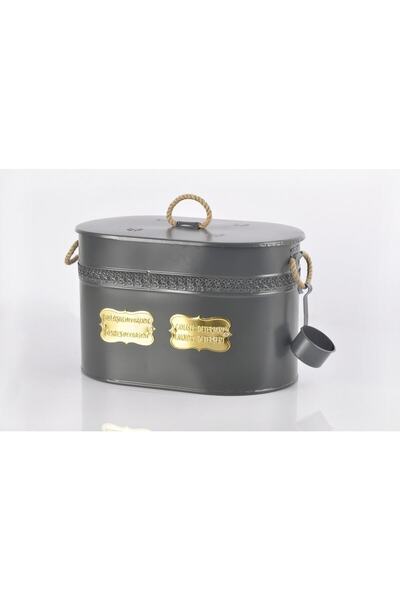 Yıldıray Metal Metal Bölmeli Çamaşır Bulaşık Deterjan Kovası