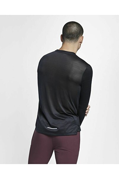 Nike Men's Long Sleeve Dry Miler Running Shirt Cu0318-010 Erkek Üst