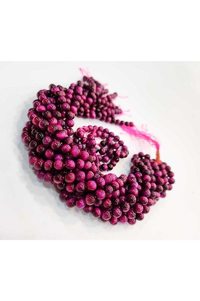 Yüksel Boncuk Σειρά από φυσική πέτρα 8 mm Pink Tiger Eye