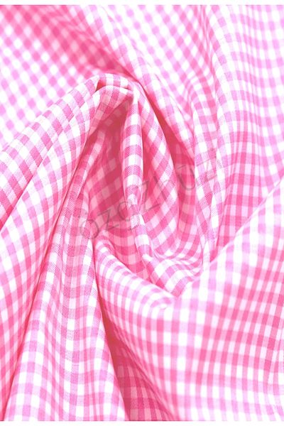 perlina home Plaid Pink Muslin Cotton Fabric (UAreaways: shirt, dress, ecuvb. )