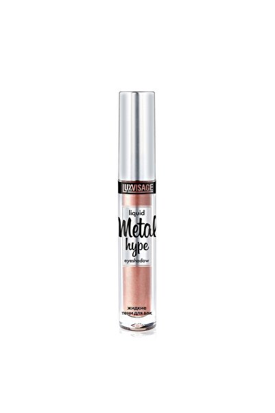 LUXVISAGE COSMETICS Metal Hype Sıvı Göz Farı 02 Golden Peach