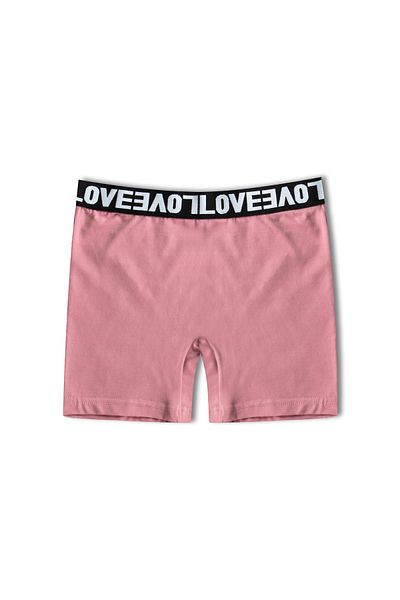 HNX Γυναικείο κολάν σορτς Mink Love Rubber Cotton