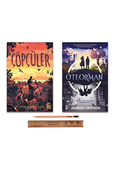 Genç Timaş Çöpçüler - Öteorman - Darren Sipmson Roman Set - 2 Kitap