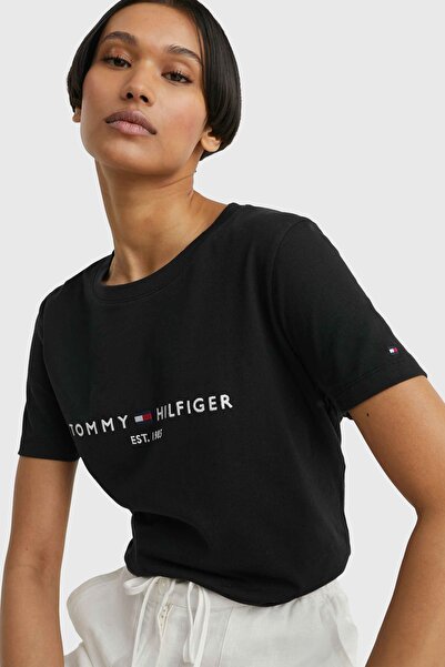 Tommy Hilfiger T-Shirt - Weiß - Figurbetont