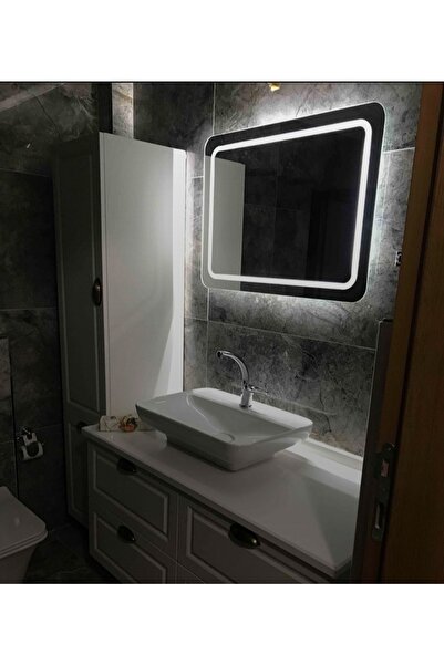 BLUE HOUSE 80*60 Led'li Kumlamali Lavabo &banyo Aynasi