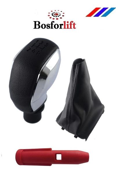 BOSFORLİFT Peugeot 206 Sport Gear Shift - Knob and Gaiter Set 5 Forward
