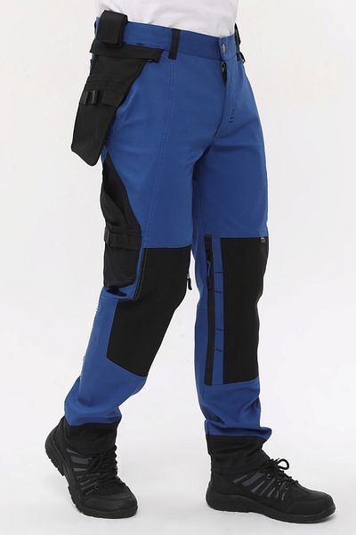 Uniprom Work Pants Lycra Manchester Model Blue-black