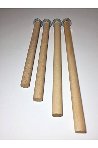 Ciko Kafes Set of 4 Wooden Natural Bird Parrot Perches
