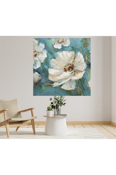 HDART Modern Soyut Çiçek Duvar Kanvas Tablo Tablosu Tabloları