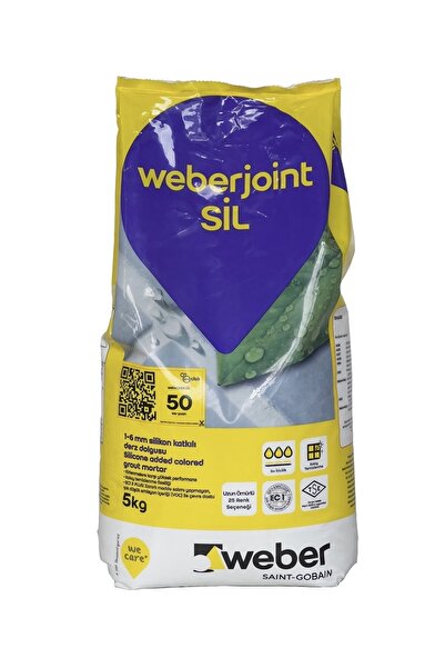 WEBER Joint Sil Kül Gri 5 Kg Derz Dolgu