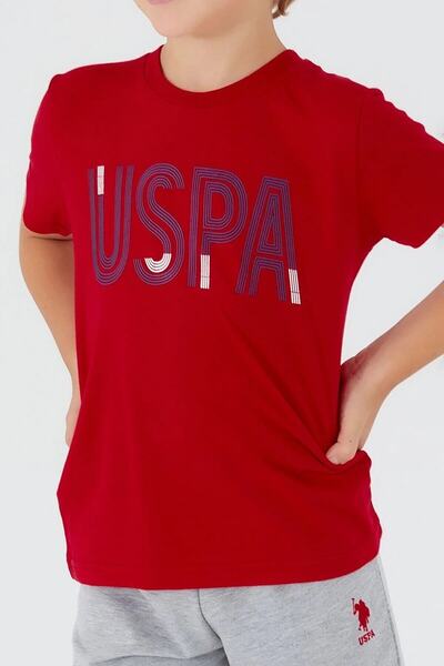 U.S. Polo Assn. Base. Polo Assn Silky Red Boy Bermuda Suit