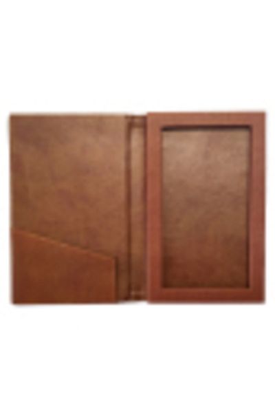 ankara menü (5 Pieces) 21x13 leather Account Receiving Pad Box, with Change Box, Ticket, Hotel