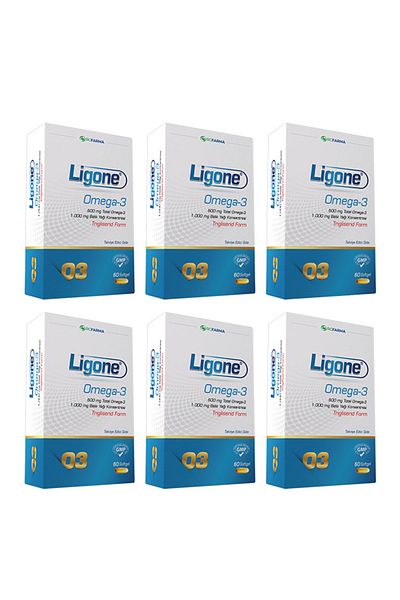 Ligone Softgel 6X Omega-3