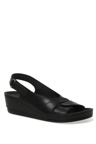 Polaris 164339.z3fx - Sandale de confort pentru femei negre