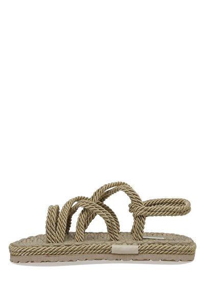 Butigo Γυναικεία ίσια σανδάλια Hailey 3fx Natural