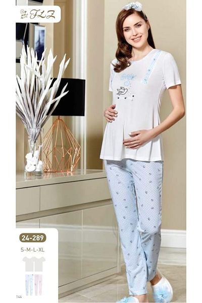 Flz Pijama Flz 24-289 New Season Σετ Πιτζάμες Hamilelohusa