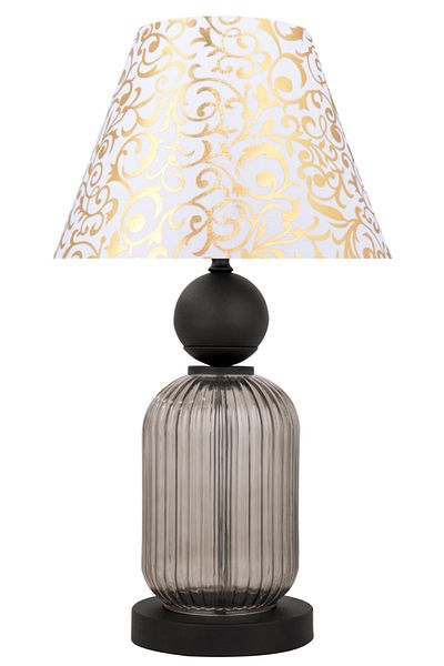 MINIMAL ETICARET VE BILGI TEKNOLOJILERI Lotus Opal Black Glass Cone Lampshade