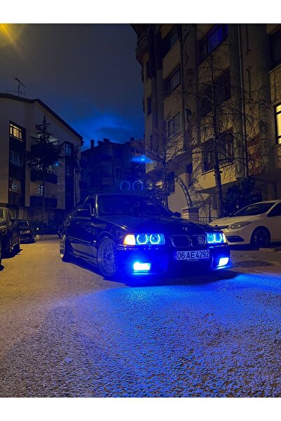 AYDIN TUNİNG Bmw E36 Kasa Uyumlu - Far Içi 4 Lü U Tip Angel 16 Renkli