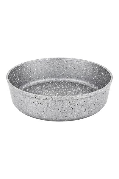 OMS PASLANMAZ 3411 One Piece Bio Granite 24x7,5 Cm Oven Tray Gray