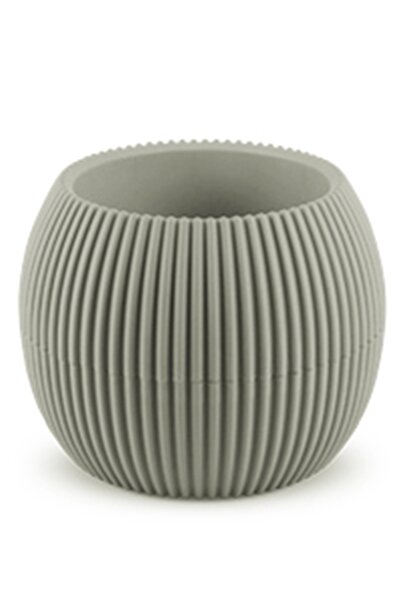 TEMMUZ HOME Kaktüs Ve Çiçekler Için Dekoratif Ve Şık Mercan Saksı Büyük Boy No3