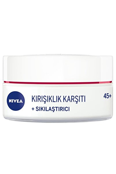 NIVEA Kırışıklık Karşıtı + Sıkılaştırıcı Krem Yaş 45+ 50 Ml,yaşa Özel Yüz Bak...
