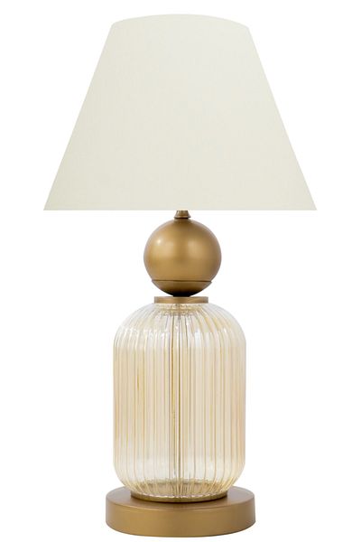 MINIMAL ETICARET VE BILGI TEKNOLOJILERI Lotus Gold Glass Cone Lampshade