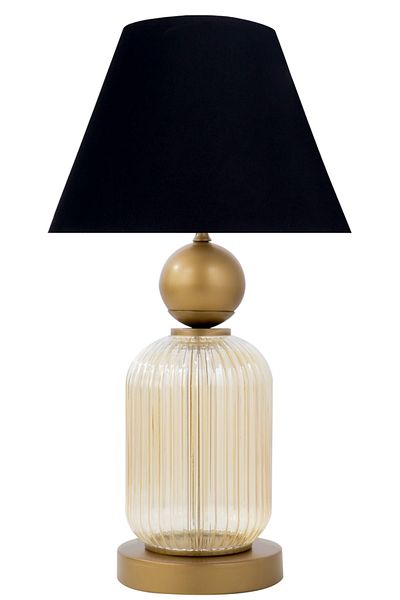 MINIMAL ETICARET VE BILGI TEKNOLOJILERI Lotus Gold Glass Cone Lampshade