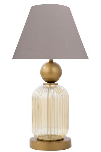 MINIMAL ETICARET VE BILGI TEKNOLOJILERI Lotus Gold Glass Cone Lampshade