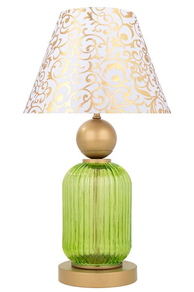 MINIMAL ETICARET VE BILGI TEKNOLOJILERI Lotus Forest Green Glass Cone Lampshade