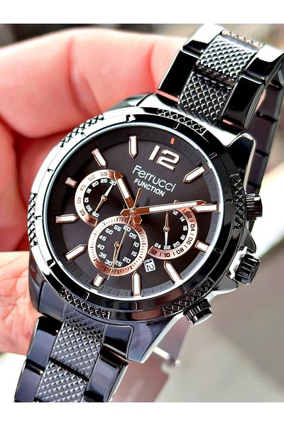 Ferrucci Function Function Men's Wristwatch 3 Atm Waterproof
