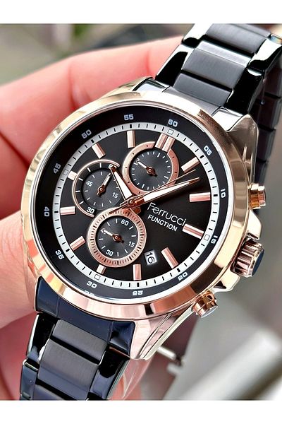 Ferrucci Function Function Men's Wristwatch 3 Atm Waterproof