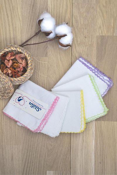 Sitilin Organic 100% Cotton Baby Mouth Wipes Set of 10 Baby Wipes