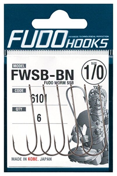 Fudo Hooks-6101-bn-4-numara Fwsb Siyah Iğne