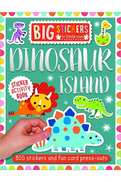 Kolektif Kitap Dinosaur Island - Big Stickers For Little Hands